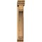 Ekena Millwork Legacy Traditional Rough Sawn Bracket w/ Offset Brace, Western Red Cedar, 6"W x 26"D x 38"H BKT0604X26X38LEC01RWR - alternate 4